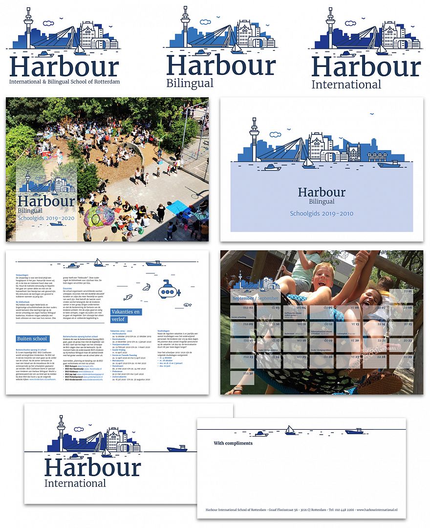 IBSR Harbour logo en huisstijl